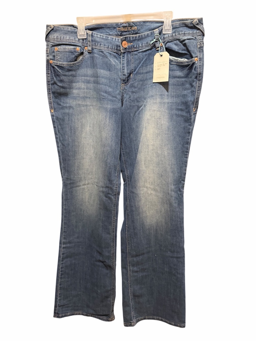 Maurices Light-Mid Blue Bootcut Jeans